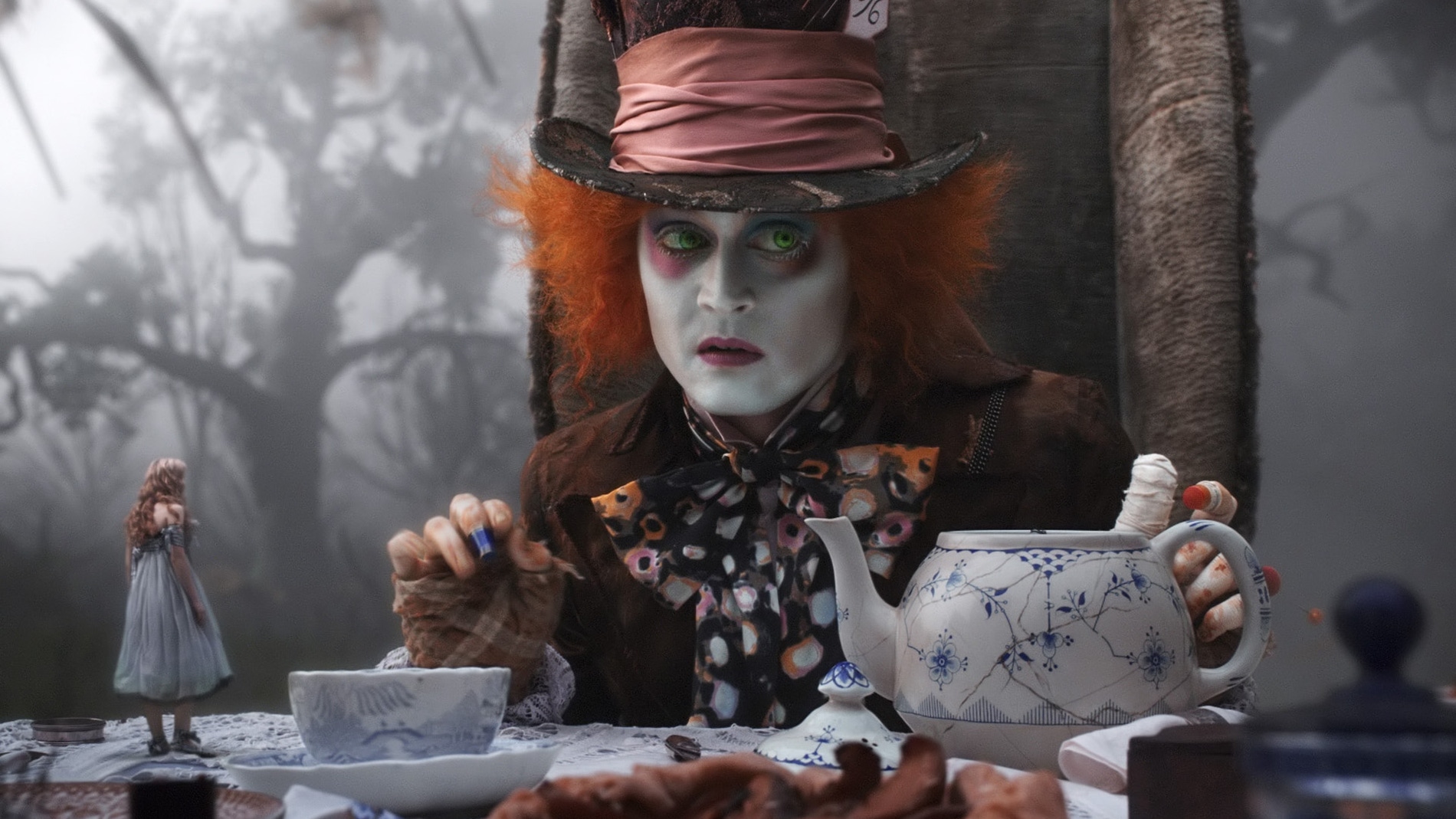 El pobre Sombrerero de ‘Las aventuras de Alicia en el País de las Maravillas’