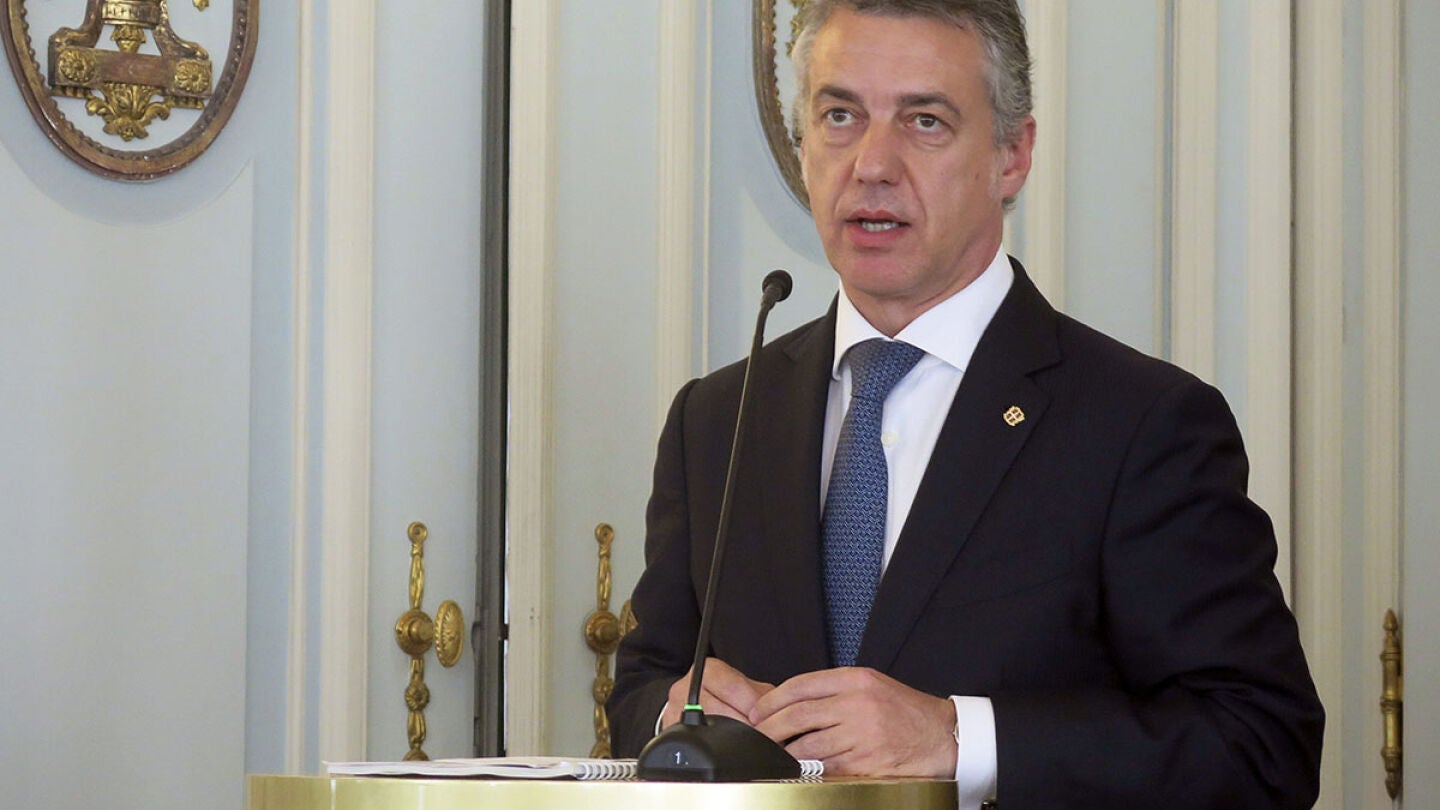 El lehendakari vasco, I&ntilde;igo Urkullu