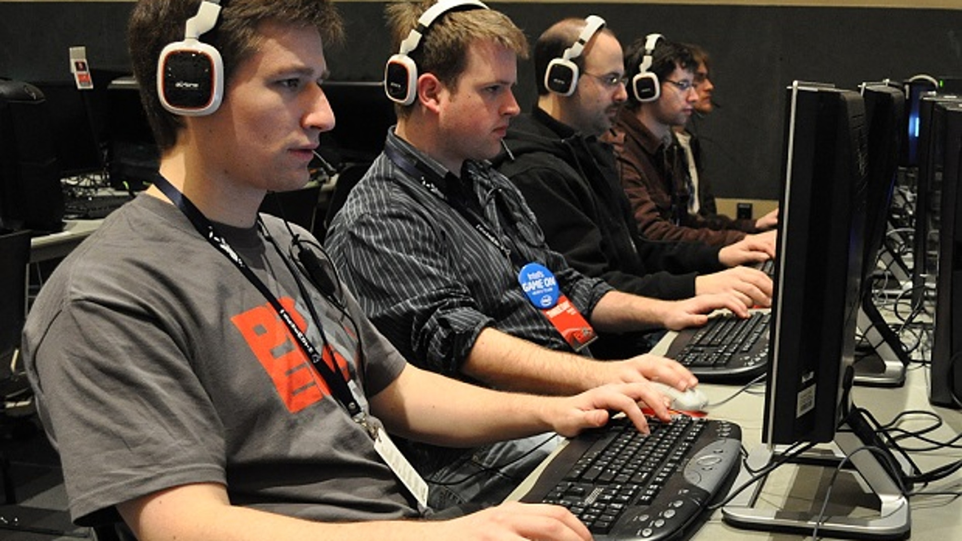 Gamers jugando