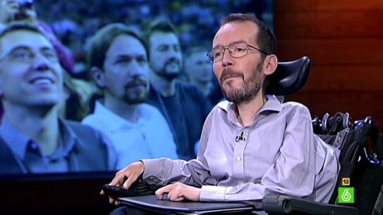 Pablo Echenique visita &lsquo;El Intermedio&rsquo; 