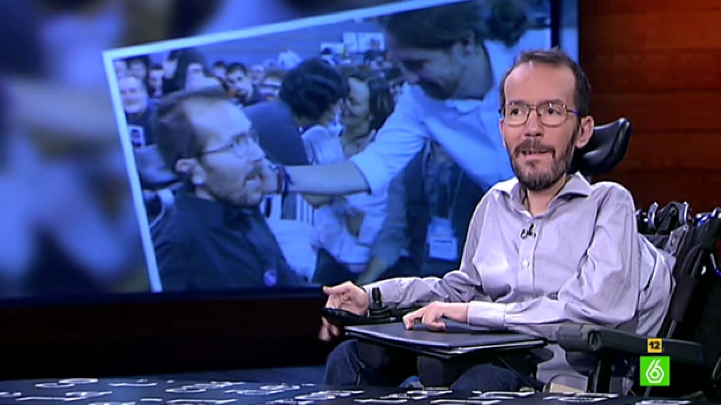 Pablo Echenique visita &lsquo;El Intermedio&rsquo; 
