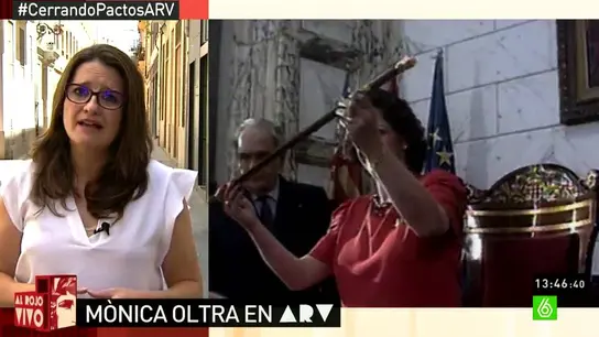 Mónica Oltra en ARV Mónica Oltra en ARV