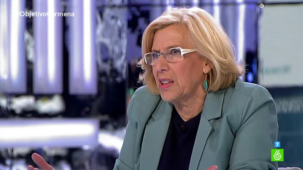 Manuela Carmena, en ‘El Objetivo’ 2 Manuela Carmena, en ‘El Objetivo’ 2