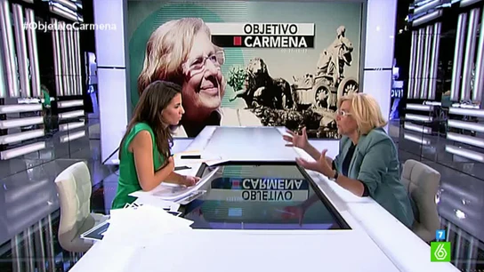 Manuela Carmena, en ‘El Objetivo’ 6 Manuela Carmena, en ‘El Objetivo’ 6