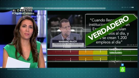 Ana Pastor realiza una prueba de verificaci&oacute;n