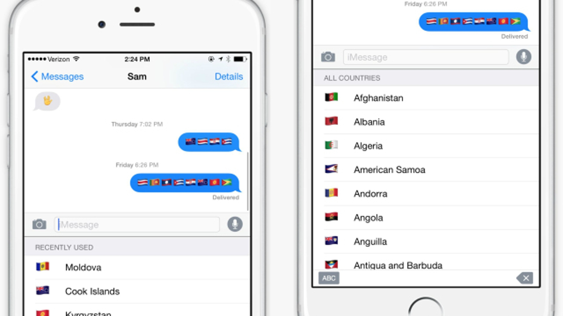 App 'Flags' de Quartz