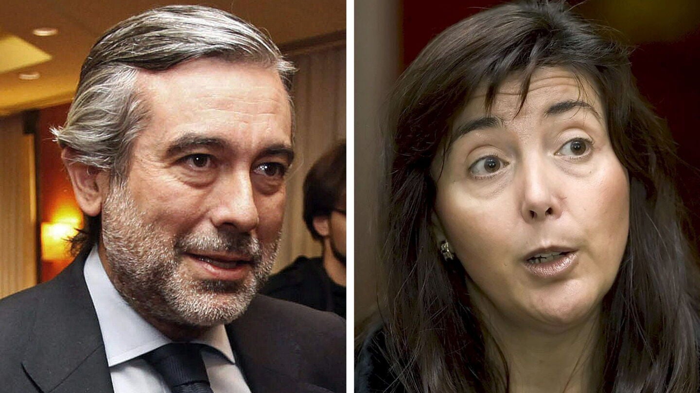 Enrique L&oacute;pez y Concepci&oacute;n Espejel, a quienes ha correspondido juzgar el caso G&uuml;rtel 