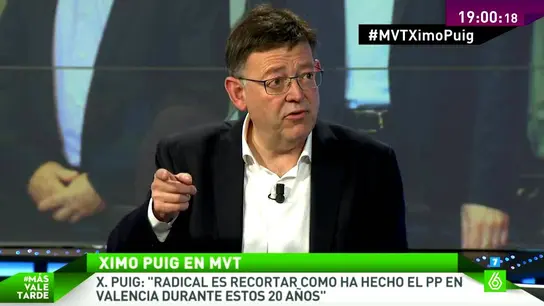 Ximo Puig en MVT Ximo Puig en MVT