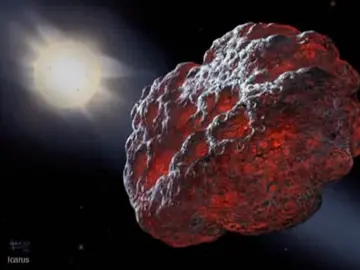 El asteroide Ícaro El asteroide Ícaro