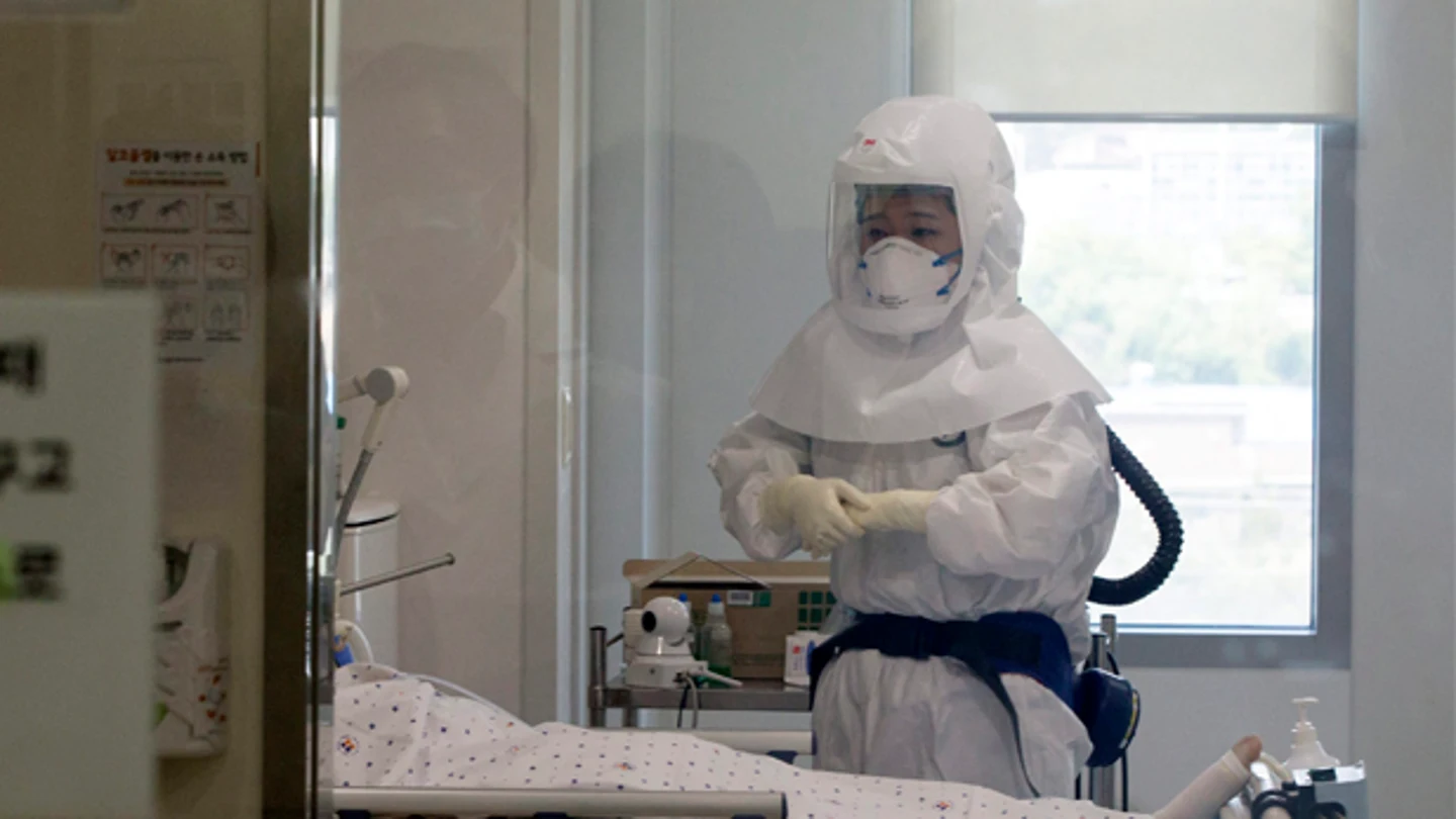 Un paciente con Coronavirus Un paciente con Coronavirus