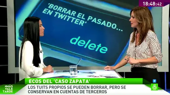 Laura Cuesta, experta en redes sociales: "Todo lo publicado en Twitter es rescatable" Laura Cuesta, experta en redes sociales: "Todo lo publicado en Twitter es rescatable"