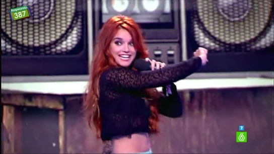 Melody, en 'Zapeando' Melody, en 'Zapeando'