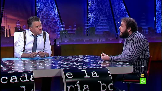 Guillermo Zapata y Wyoming, en 'El Intermedio' Guillermo Zapata y Wyoming, en 'El Intermedio'