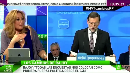 Elisa Beni habla de Rajoy Elisa Beni habla de Rajoy
