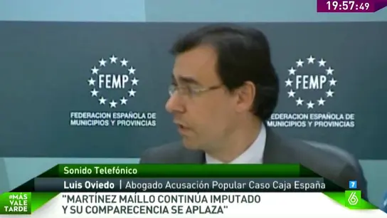 Luis Oviedo, abogado acusación caso Caja España Luis Oviedo, abogado acusación caso Caja España
