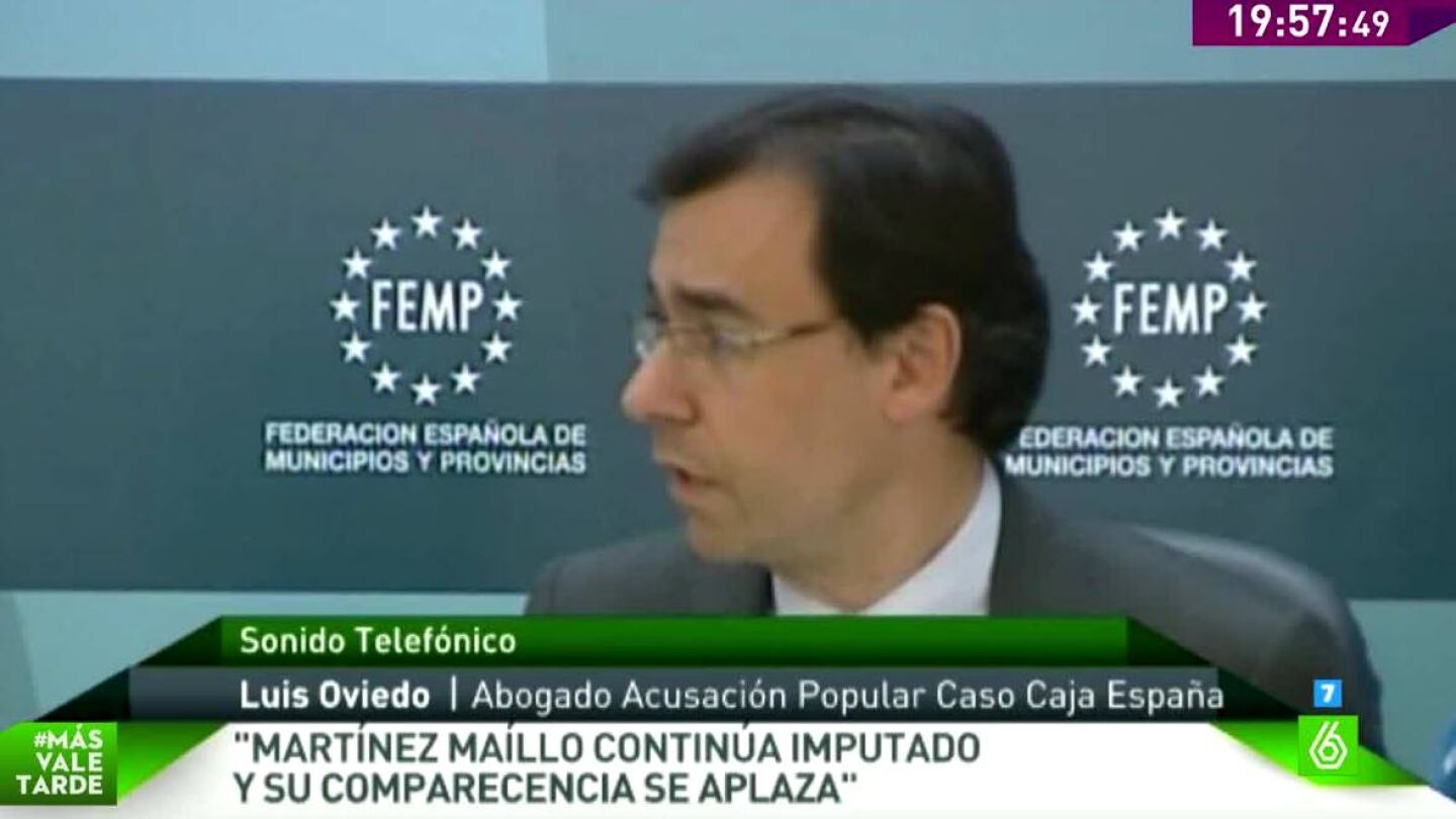 Luis Oviedo, abogado acusaci&oacute;n caso Caja Espa&ntilde;a