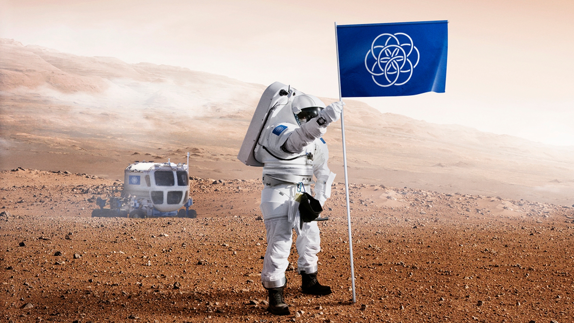 ¿Qué bandera clavaremos en el suelo marciano? 