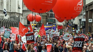 Manifestación Londres 