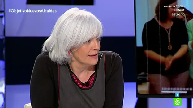 La alcaldesa de Badalona Dolores Sabater, en El Objetivo