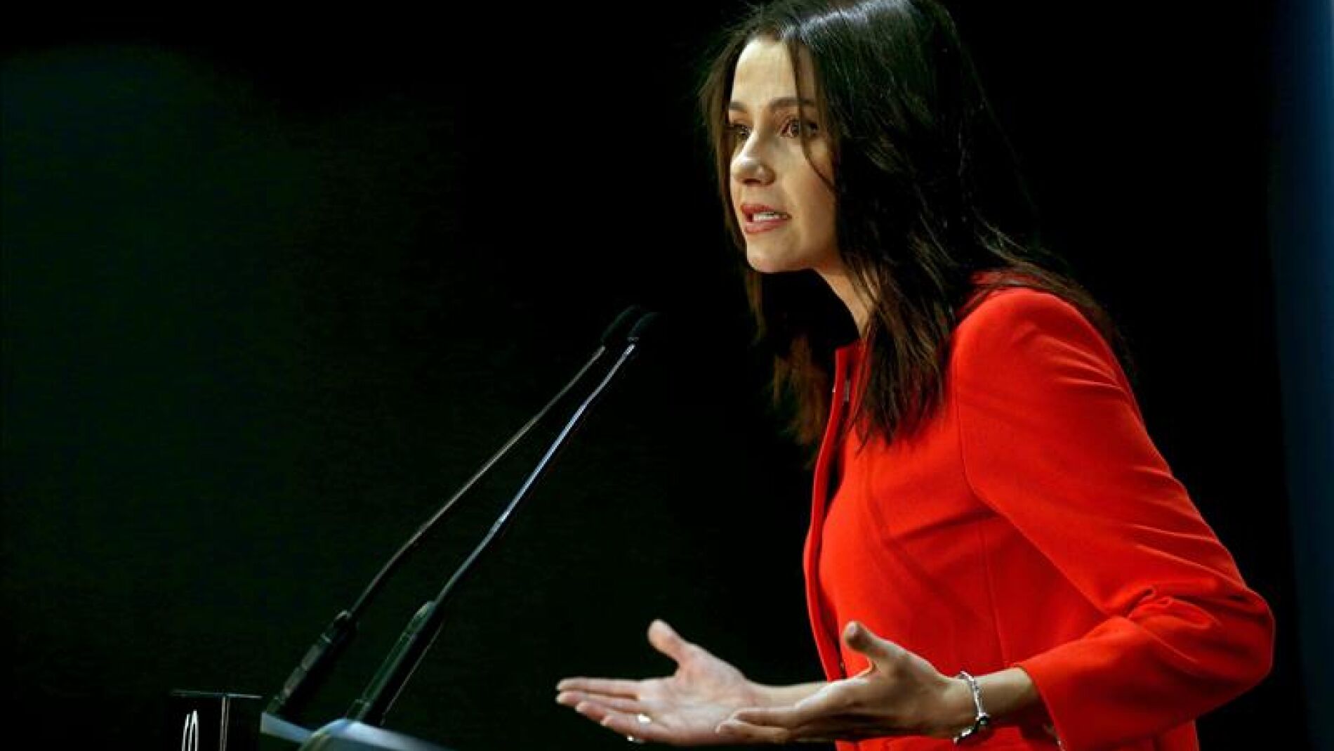 Inés Arrimadas, candidata de Ciutadans a la Generalitat