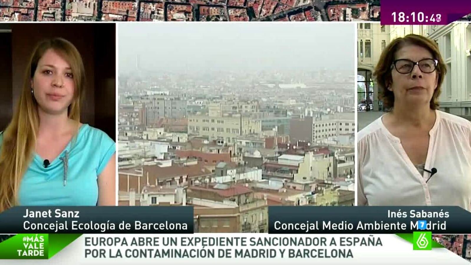Janet Sanz, concejal de Ecolog&iacute;a de Barcelona