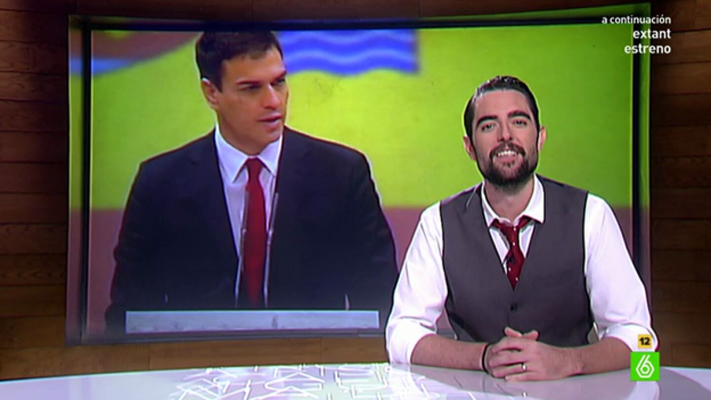 Dani Mateo explica el porqu&eacute; del tono patri&oacute;tico de Pedro S&aacute;nchez, en 'El Intermedio'