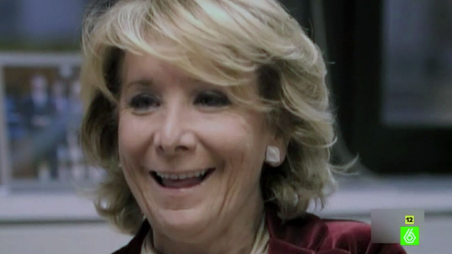 Esperanza Aguirre se mofa