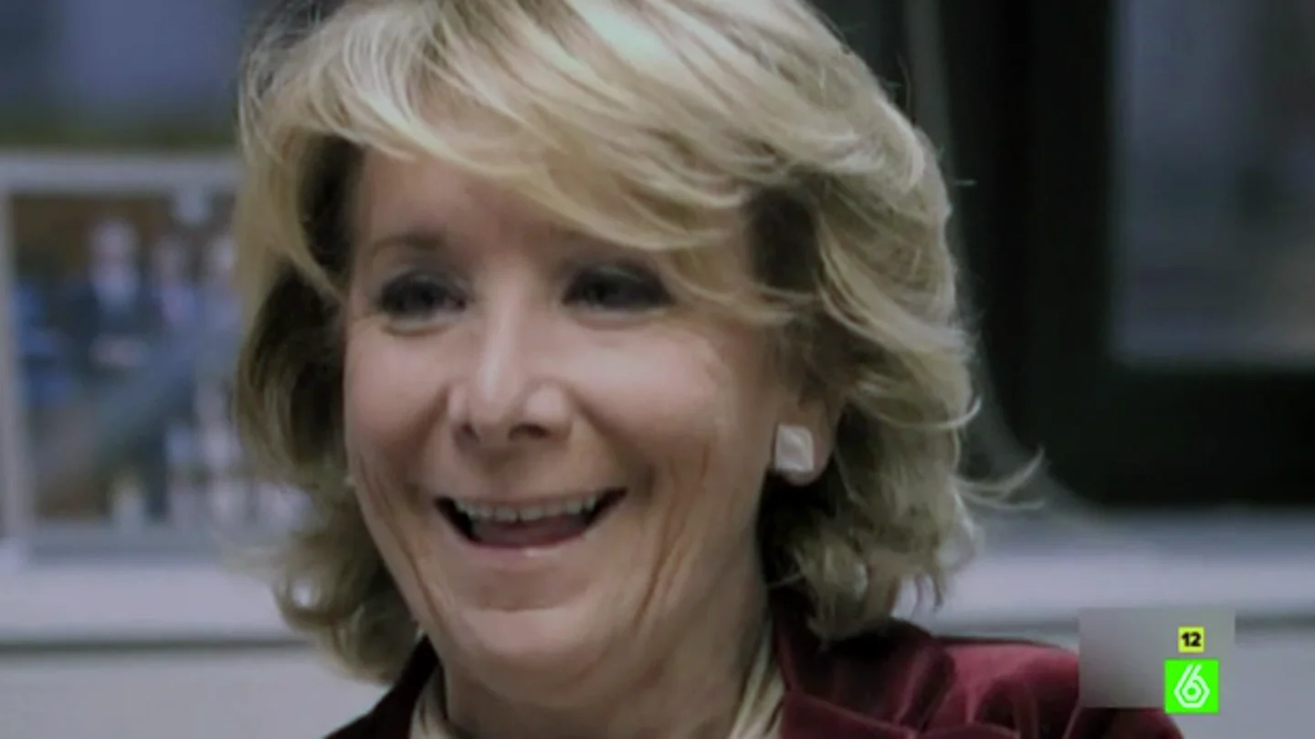 Esperanza Aguirre se mofa Esperanza Aguirre se mofa