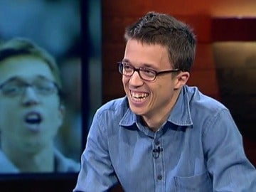 Íñigo Errejón en el plató de ‘El Intermedio’ Íñigo Errejón en el plató de ‘El Intermedio’