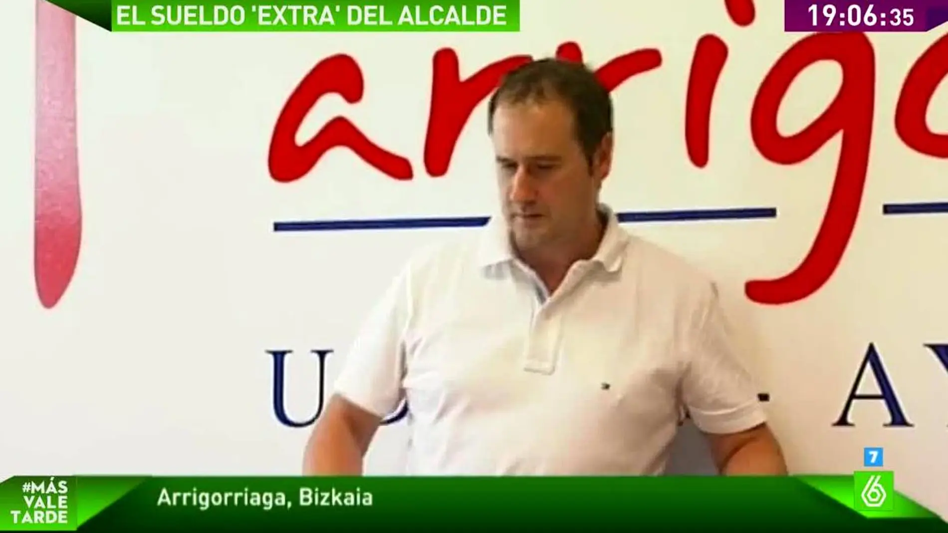 El alcalde de Arrigorriaga aprueba subirse el sueldo un 44% en su primer pleno