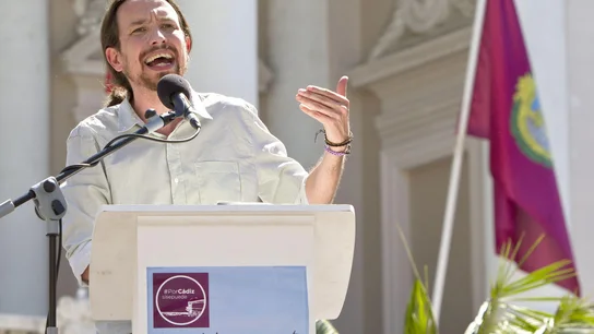 El secretario general de Podemos, Pablo Iglesias El secretario general de Podemos, Pablo Iglesias