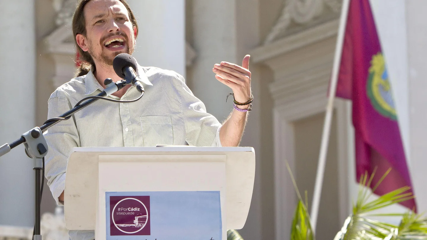 El secretario general de Podemos, Pablo Iglesias El secretario general de Podemos, Pablo Iglesias