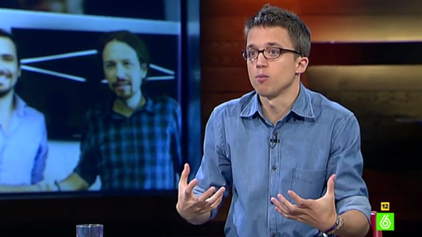 &Iacute;&ntilde;igo Errej&oacute;n en el plat&oacute; de &lsquo;El Intermedio&rsquo;