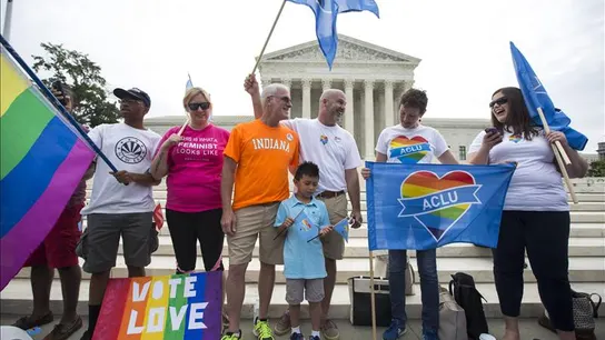 A favor de matrimonio homosexual A favor de matrimonio homosexual