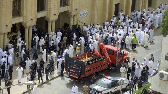 Atentado en una mezquita de Kuwait