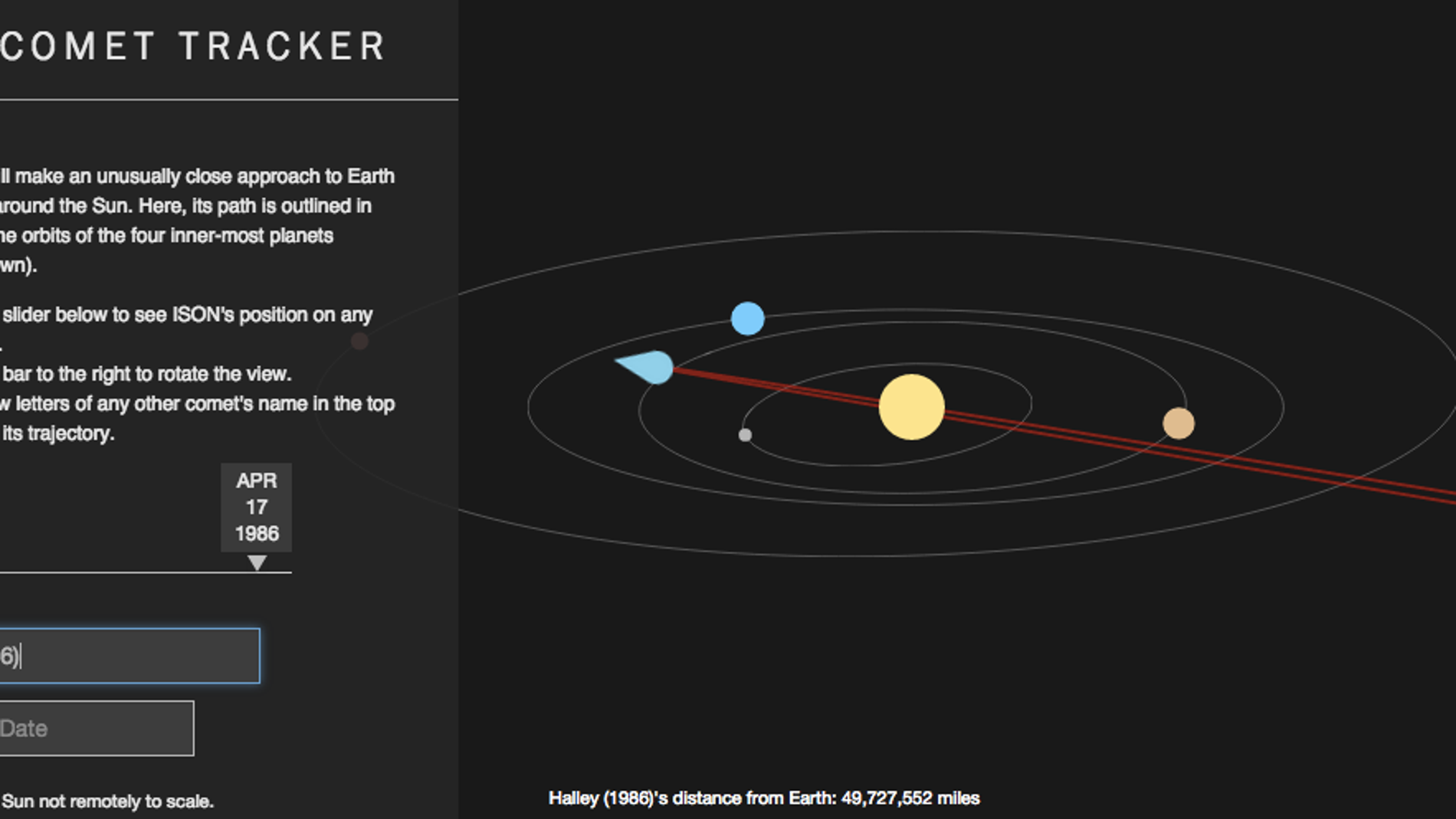 Comet tracker, de Time