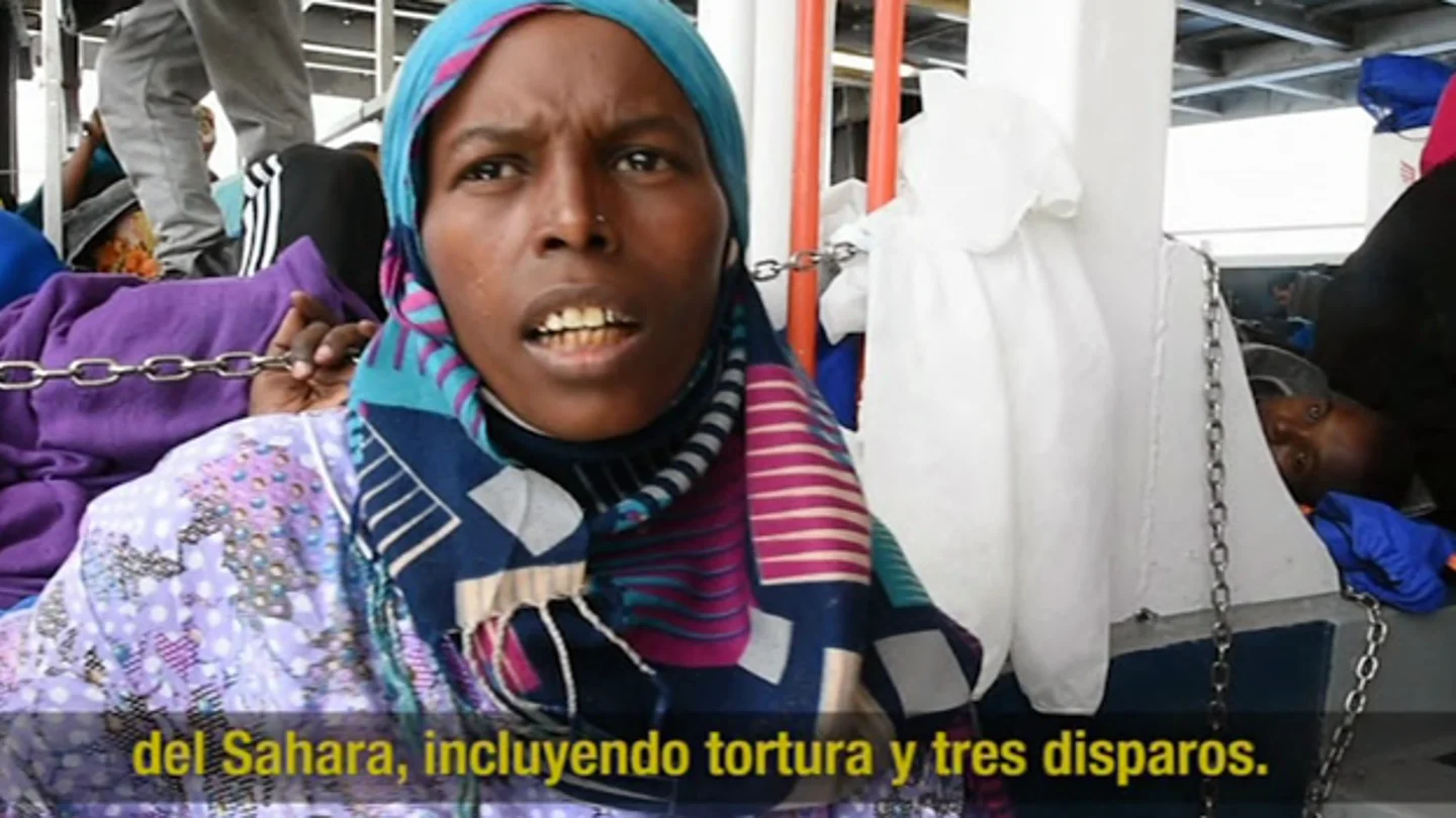 Asiya, madre refugiada Asiya, madre refugiada