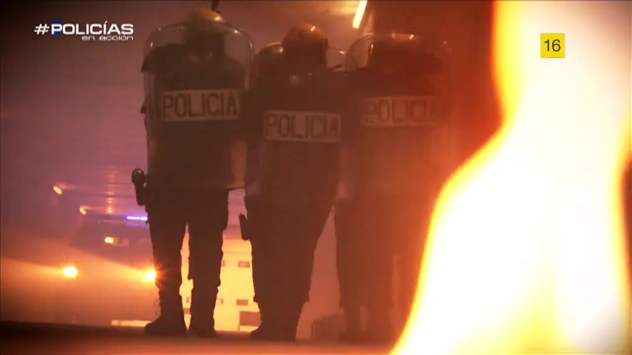 Policías en acción Policías en acción