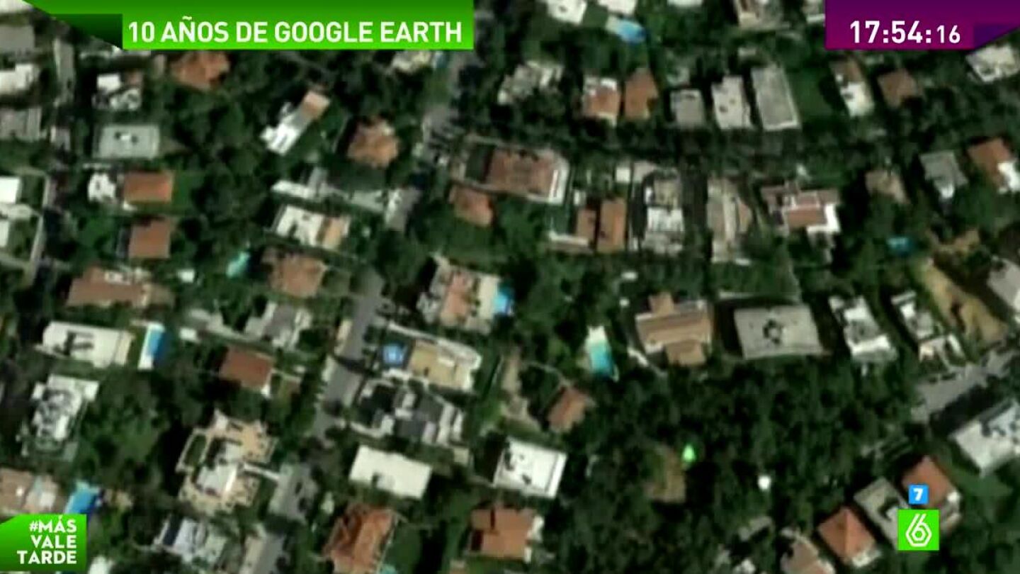 Google Earth cumple diez a&ntilde;os mostrando c&oacute;mo se ve el paisaje desde el cielo