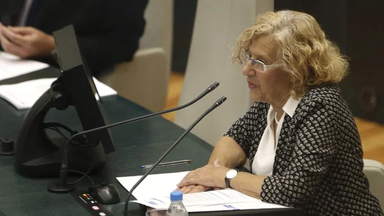 La alcaldesa de Madrid, Manuela Carmena La alcaldesa de Madrid, Manuela Carmena