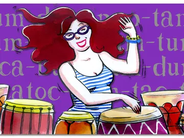 El sonido y la forma de los tambores El sonido y la forma de los tambores