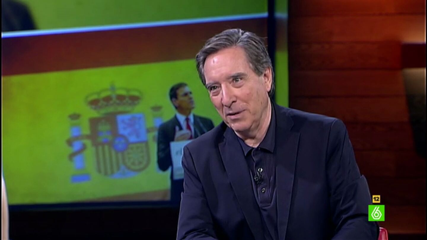 I&ntilde;aki Gabilondo comenta la bandera de Pedro S&aacute;nchez
