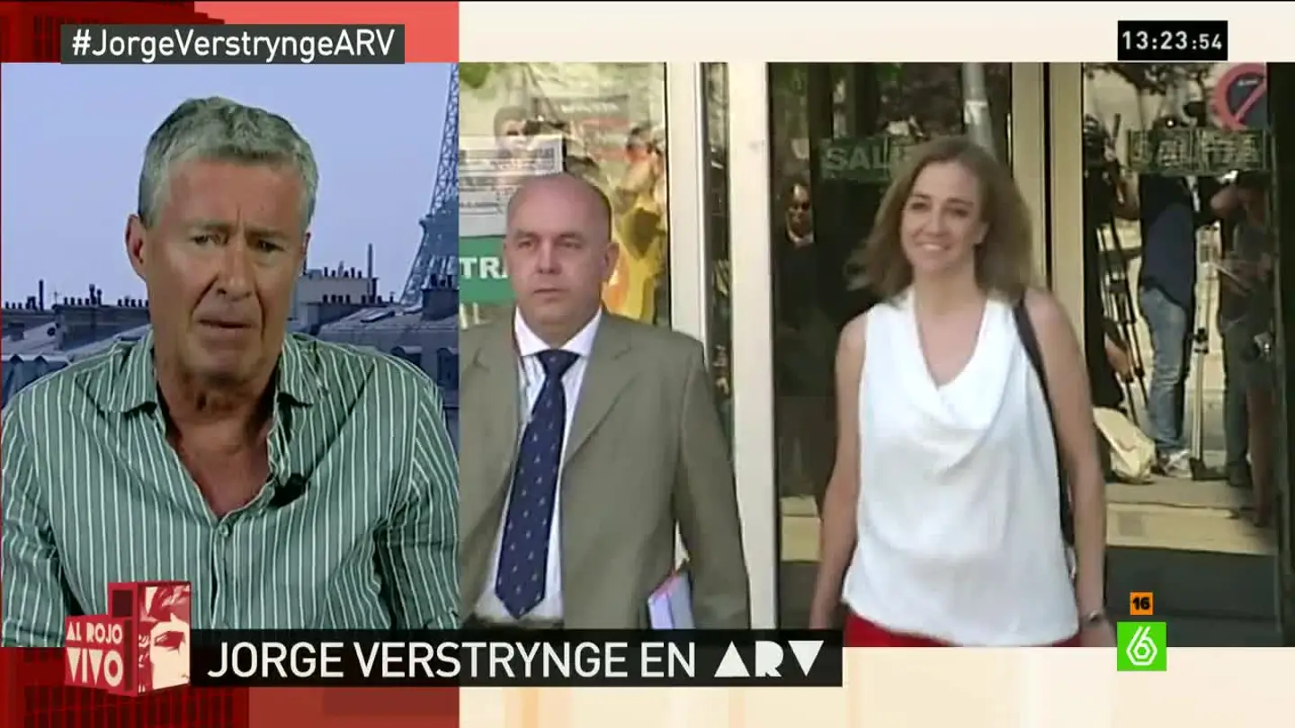 Jorge Verstrynge: "Tania Sánchez tiene una honestidad a prueba de bombas" Jorge Verstrynge: "Tania Sánchez tiene una honestidad a prueba de bombas"