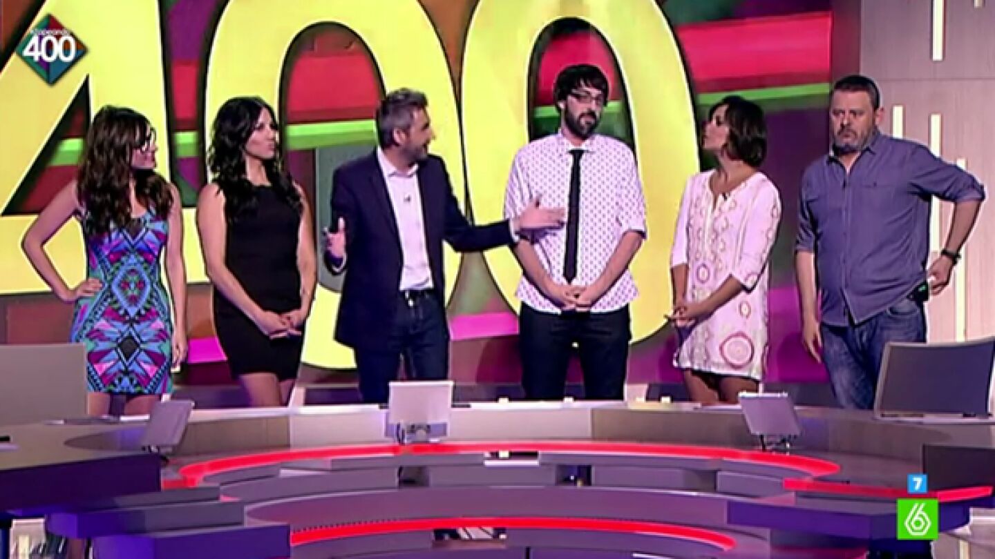 Presentaci&oacute;n del programa 400 de Zapeando