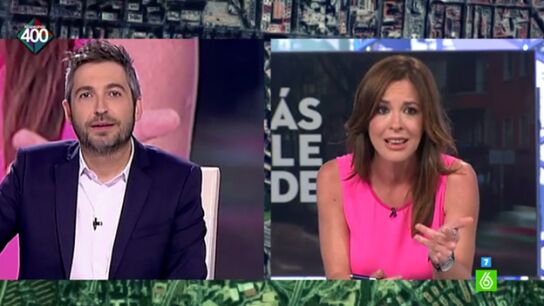 Mamen Mendiz&aacute;bal felicita a Zapeando por sus 400 programas