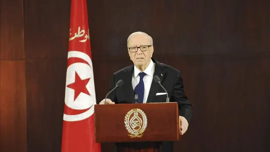El presidente tunecino, Beyi Caid Essebsi El presidente tunecino, Beyi Caid Essebsi