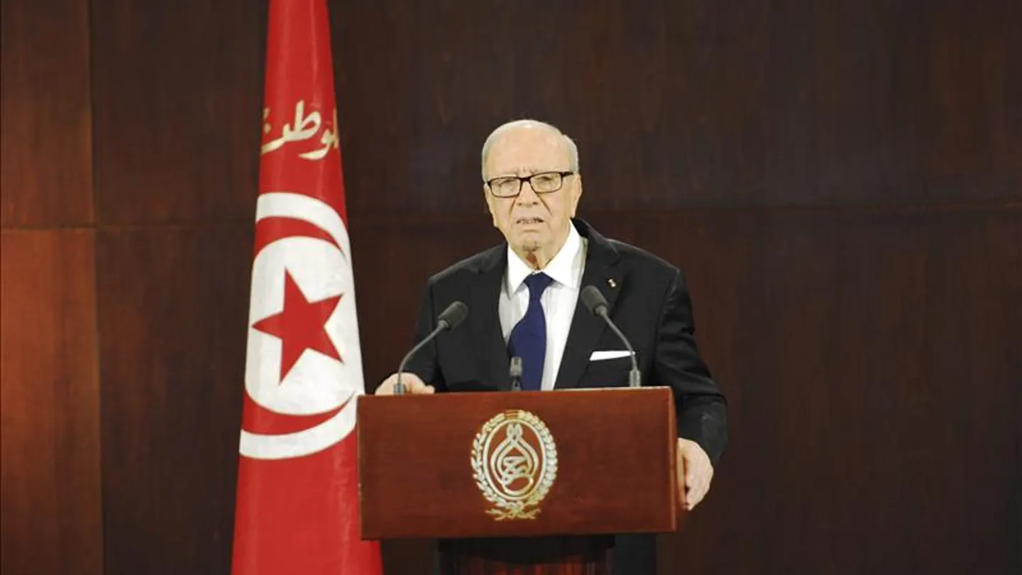 El presidente tunecino, Beyi Caid Essebsi El presidente tunecino, Beyi Caid Essebsi