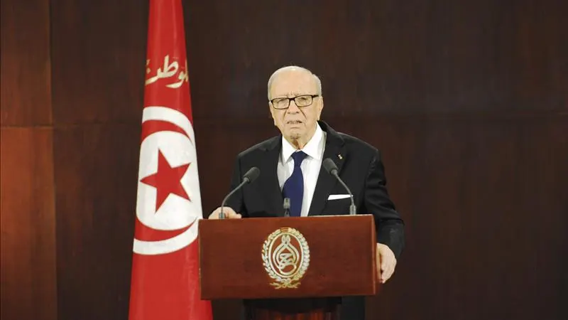 El presidente tunecino, Beyi Caid Essebsi