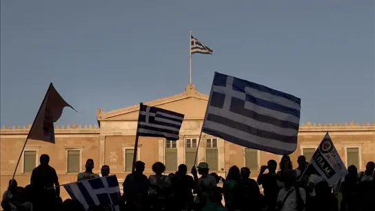 Los partidarios del 'no' en el referéndum de Grecia Los partidarios del 'no' en el referéndum de Grecia