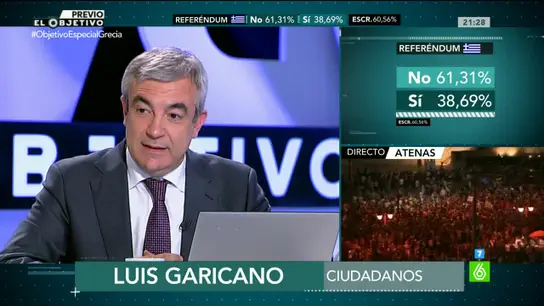 Luis Garicano en 'El Objetivo' Luis Garicano en 'El Objetivo'